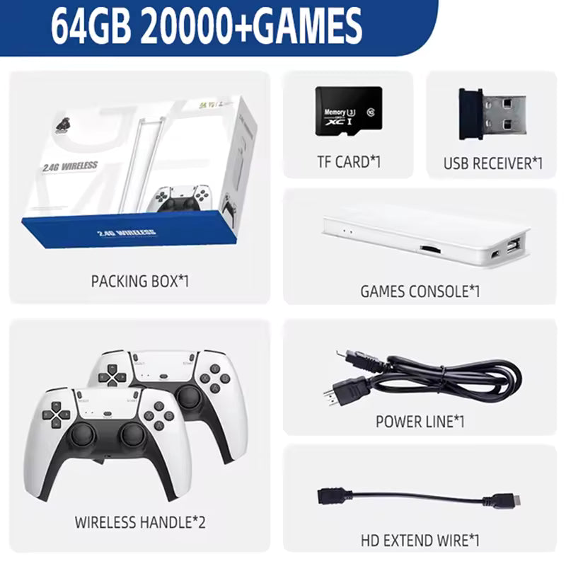 🎮 Retro Videogames Console with 20000+ GAMES of Pure Nostalgia!